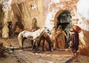 unknow artist Arab or Arabic people and life. Orientalism oil paintings  330 oil painting picture wholesale